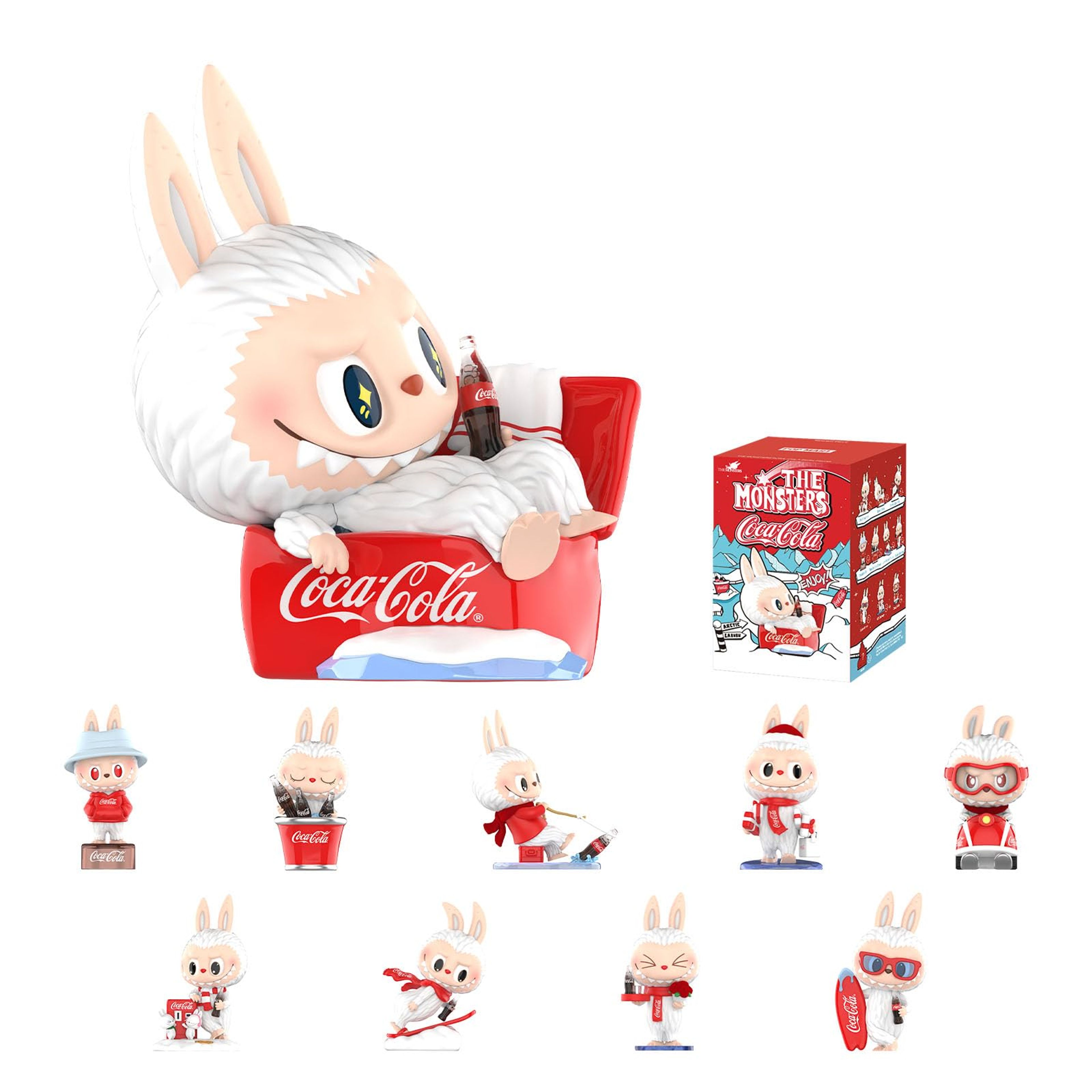 POP MART Monsters Coca-Cola Blind Box Collectible Figures