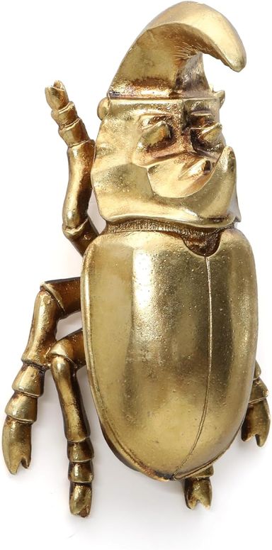 Amazon.com: Xinleitan Gold Insect Wall Decor - Unique Bug and Beetle Design Gold Resin, Perfect for Victorian and Modern Home Decor : Home & Kitchen