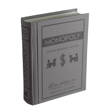 WS Game Company Monopoly Vintage Edition boekenkast : Amazon.com.be: Speelgoed