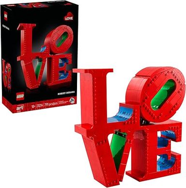 Amazon.com: LEGO Art Love Collectible Building Sets - DIY Kit for Adults, Ages 18+ - Craft for Home Decor & Display - Gift Idea for Anniversaries, Birthdays, & More - 31214 : Toys & Games
