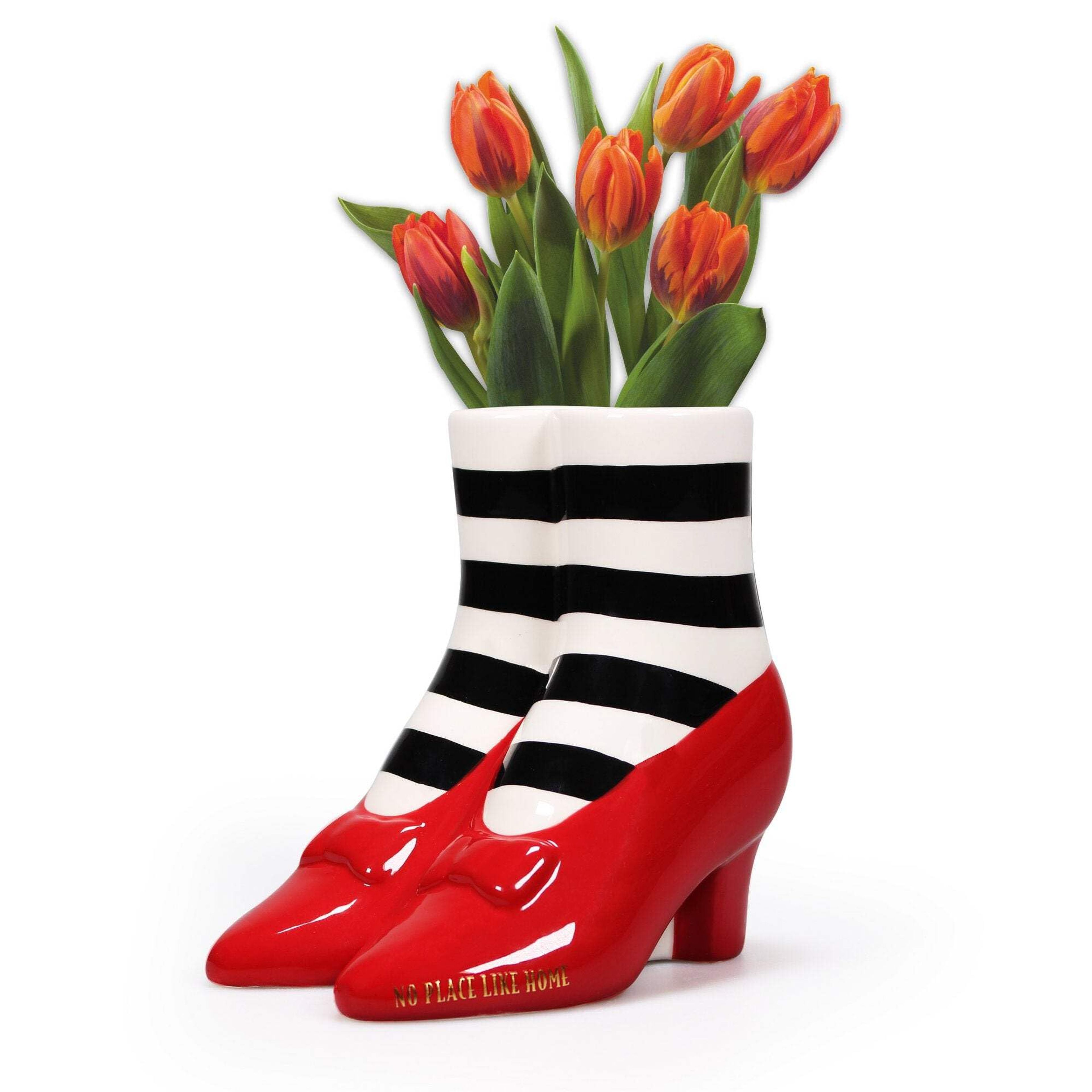 Wizard of Oz Wicked Witch Legs Vase - Multicolor Tabletop Decor