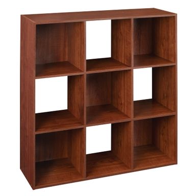 ClosetMaid 4105 Cubeicals Organizer, 9-Cube, Dark Cherry Dark Cherry 9-Cube