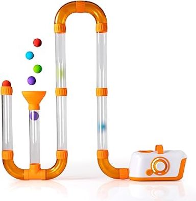 Amazon.com: Fat Brain Toys Air Toobz, Air-Powered STEM Building Toys for Kids & Teens, Kids Building Toys, STEM Toys for 3+ Year Old : Toys & Games
