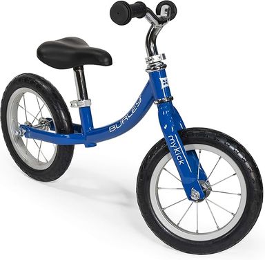 Amazon.com : Burley MyKick, Balance Bike, Rubber, Non-Marking Tires - 2, 3, 4 Year Olds, Blue : Sports & Outdoors