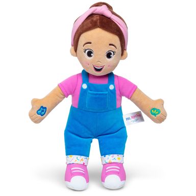Ms. Rachel Official Speak & Sing Doll, 16” Tall Interactive Toy with 4 Songs & 16+ Phrases, Toddler Toys for Girls & Boys Ages 6 Months to 3+ Years. Speak N Sing Doll