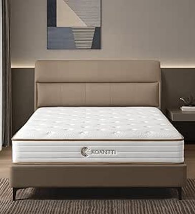 KOANTTI 20cm Thick Memory Foam Hybrid Mattress & Pocket Sprung Mattress,Medium Firm Mattress for Body Support&Pressure Relief,Single Orthopedic Mattress in a Box(3FT(90 x 190 x 20cm)) : Amazon.ie: Home & Kitchen
