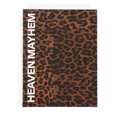 Heaven Mayhem Jewelry Book Box – Vol. 2 – Leopard Print Jewelry Storage Box – Decorative Book-Inspired Organizer for Display, Storage & Gifting Book Box - Vol. 2