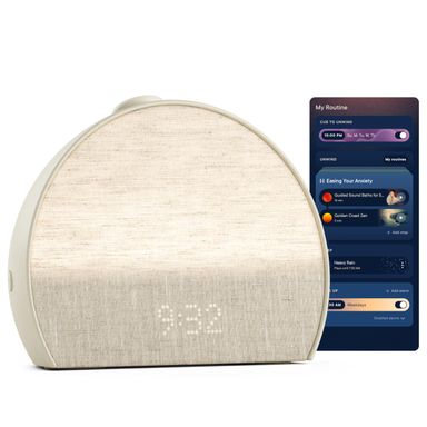 Hatch Restore 3 Sunrise Alarm Clock, Sound Machine, Smart Light (Putty) - White Noise, Screen-Free Sleep Routine New Putty Restore 3