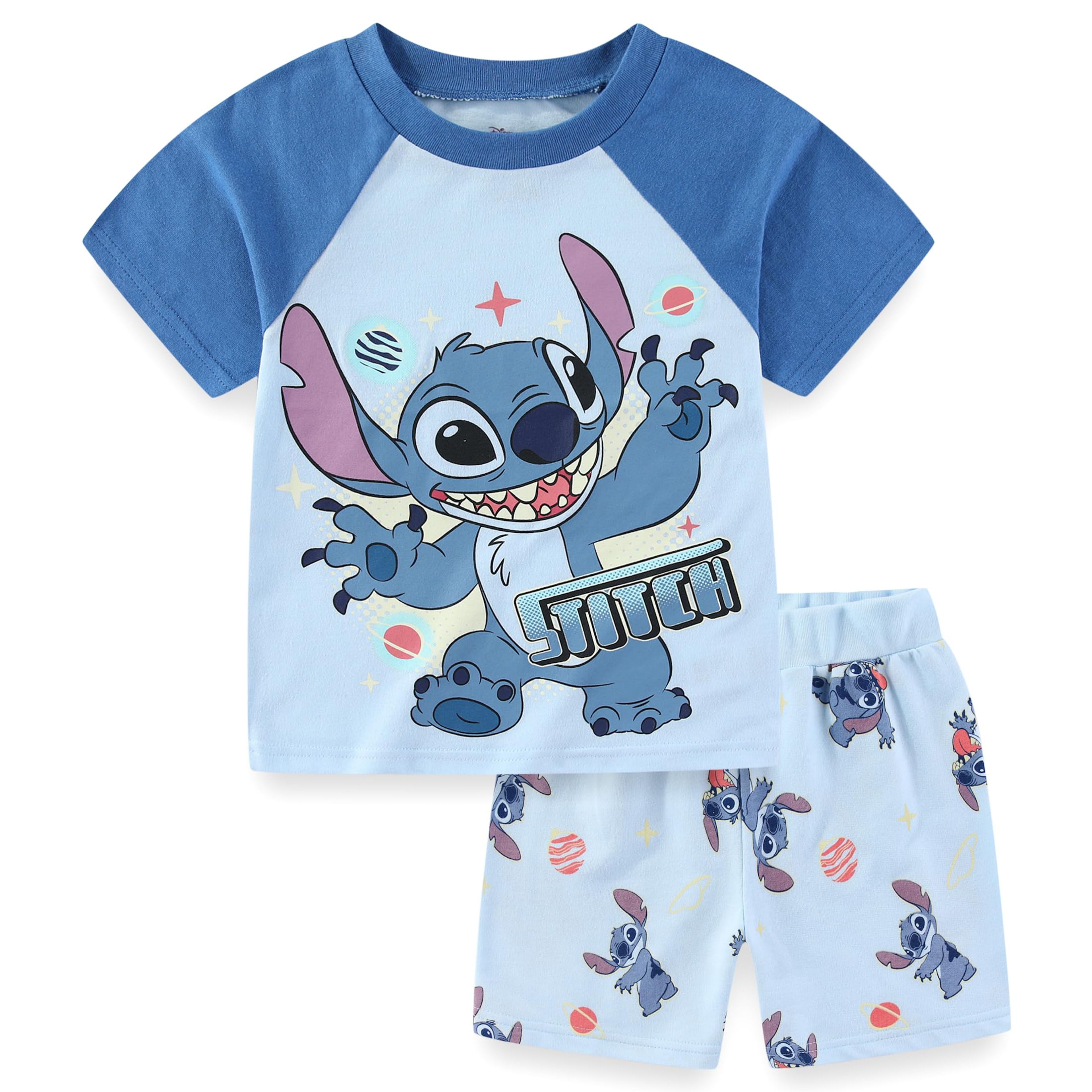 Disney Lilo & Stitch Boys T-Shirt and Shorts Set