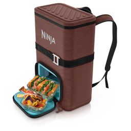 Ninja FrostVault Go 24-Can Cooler Backpack, Canyon Red