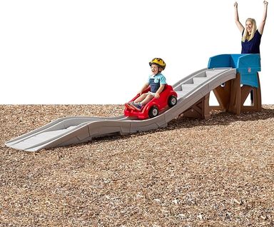 Amazon.com: Step2 Extreme Thrill Coaster Kids Ride On Toy, Push Car, Indoor/Outdoor Roller Coaster & Playset, Made of Durable Plastic, Max Weight 75 lbs., for Toddlers 3+ Years Old : Toys & Games