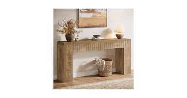 Tribesigns 70.9-Inch Extra Long Console Table for Entryway, Narrow Sofa Table Behind Couch, Suitable for Hallway, Foyer, Living Room