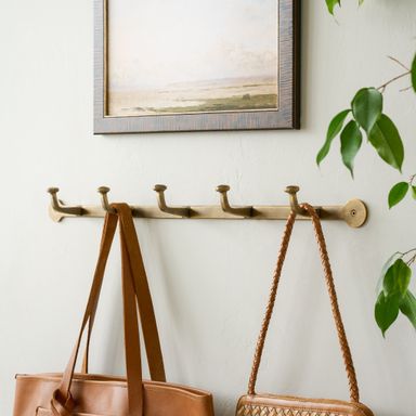 Hammered Iron Wall Hooks