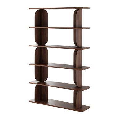 by fonQ Curbe Stellingkast - Walnoot kopen? Shop bij fonQ!