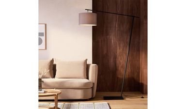 Habitat XL Over Arc Base Only Floor Lamp - Black