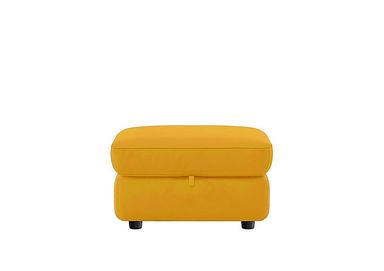 Compact Collection Piccolo Leather Storage Footstool