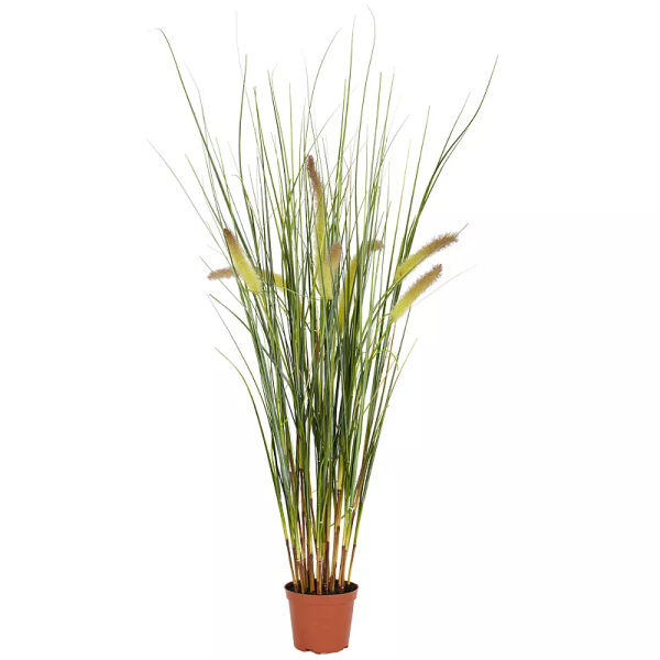 nearly natural Artificial 2 1/2-ft. Grass Plant, Green