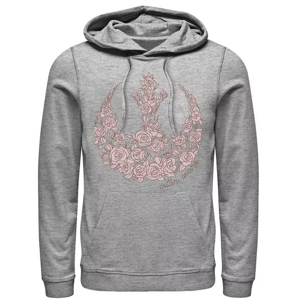 Men's Star Wars Rose Rebel Emblem Hoodie, 