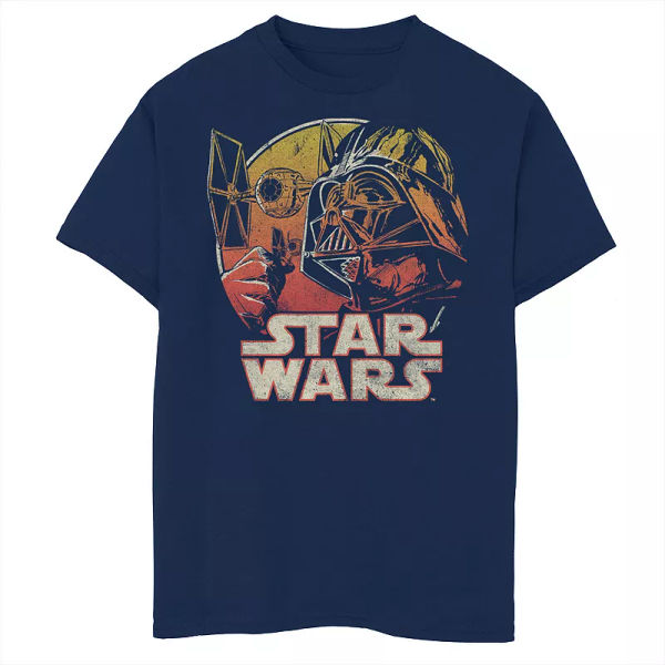 Boys 6-20 Star Wars Darth Vader Sunset Collage Tee, Boy's, 
