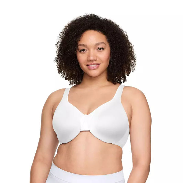 Warners Signature Support Cushioned Underwire Unlined Full-Coverage Bra 35002A, Women's, 