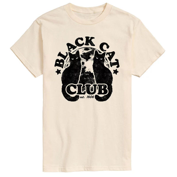 Men's Black Cat Club Tee, 