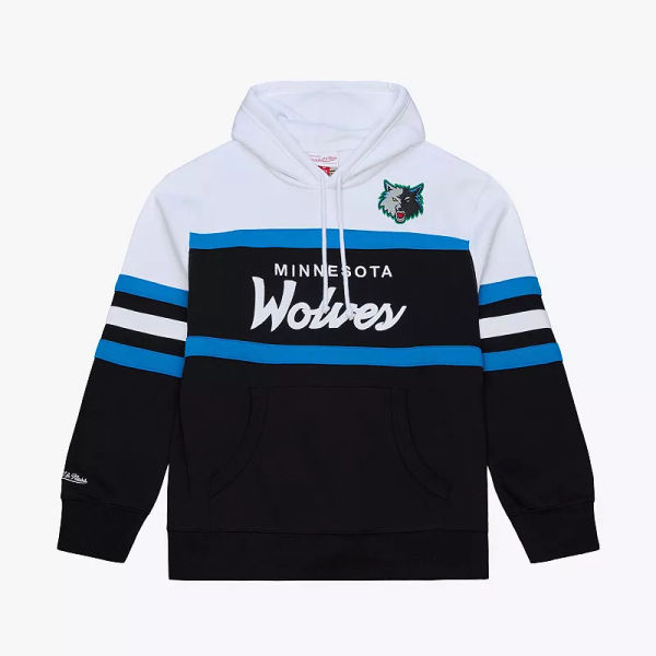 Men's Mitchell & Ness Black Minnesota Timberwolves Head Coach Hoodie, 