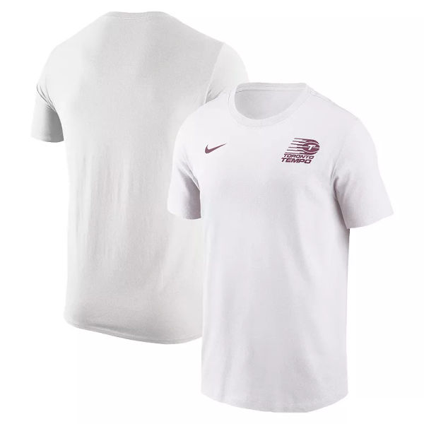 Women's Nike White Toronto Tempo Logo T-Shirt, 
