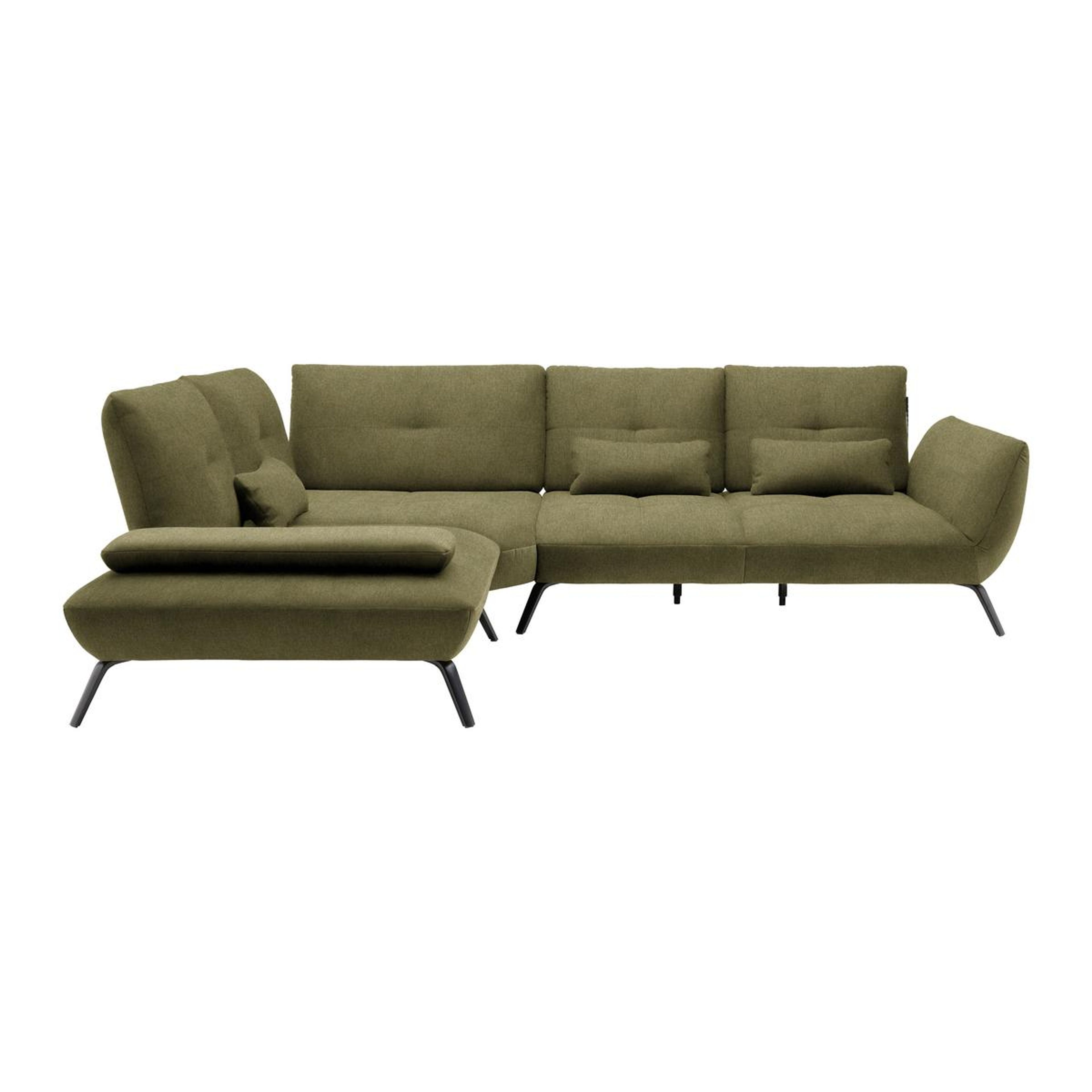 Premium Living Wohnlandschaft Trendy Olivgrün kaufen