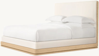Ligné Fabric Panel Bed