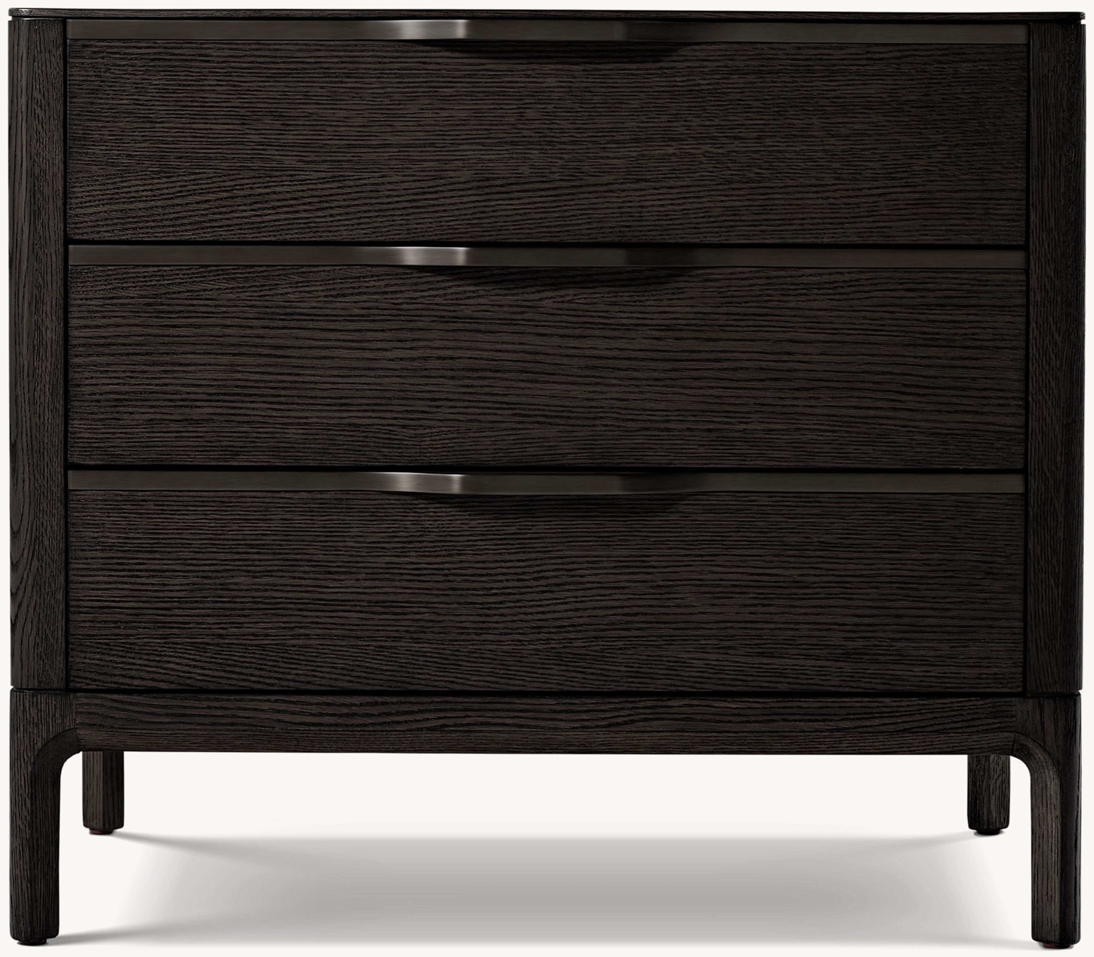 Padua Closed Nightstand - Elegant American Oak Bedroom Storage