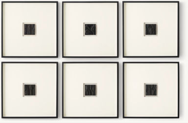 Abstract Metal Relief Art 1-6 Collection