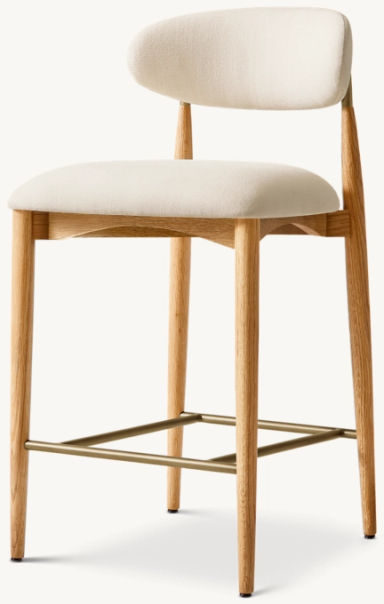 Arno Fabric Bar & Counter Stool
