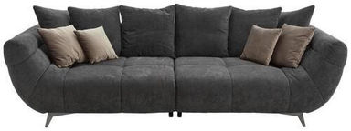 Hom`in BIGSOFA in Webstoff Schwarz