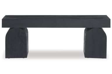 Holgrove Black Accent Bench - Georgia Furniture Mart