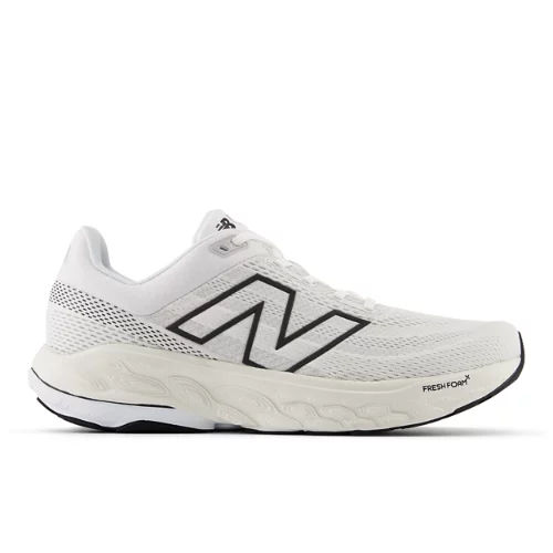 New Balance Men's Fresh Foam X 860v14 Running Shoes - White/Black (Size 16)