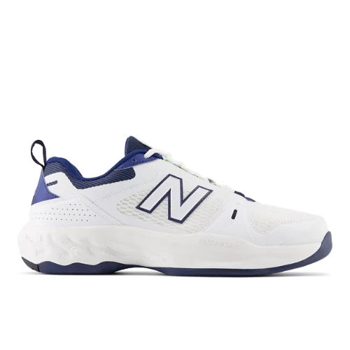 New Balance Men's Fresh Foam X 1007 Tennis Shoes - White/Blue (Size 11.5 X-Wide)