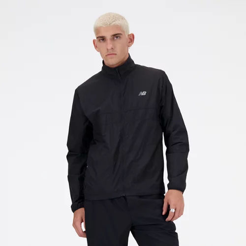 New Balance Men's Athletics Packable Jacket - Black (Size S)
