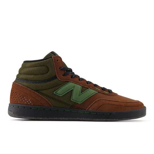 New Balance Unisex NB Numeric 440 High V2 Skateboarding Shoes - Brown/Black (Size 6)