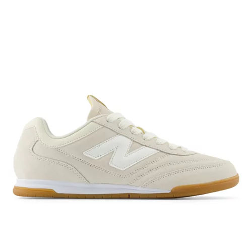 New Balance Unisex RC42 Sneakers - Beige/White (Size 8.5)