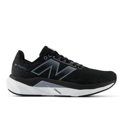 New Balance Women's FuelCell Propel v5 Running Shoes - Black/Grey/White (Size 5)