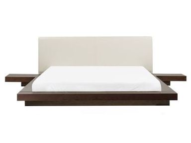 Seng ZEN 160 x 200 cm Mørk ask