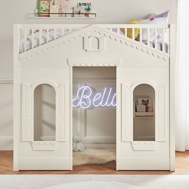 Penny Playhouse Loft Bed| Decor and furniture shopping at Ohouse