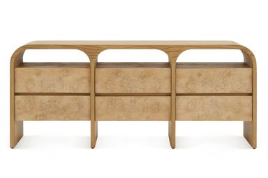 Crescent 6-Drawer Dresser