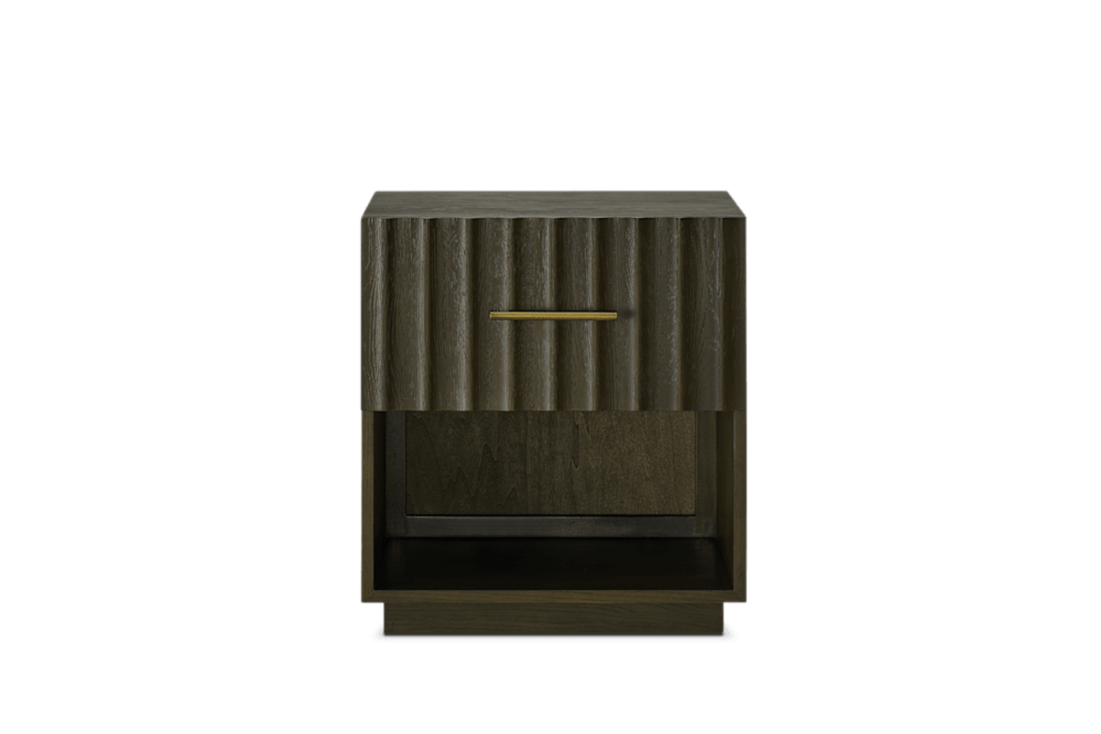 Sloane Modern Nightstand with Brass Handles | Castlery US