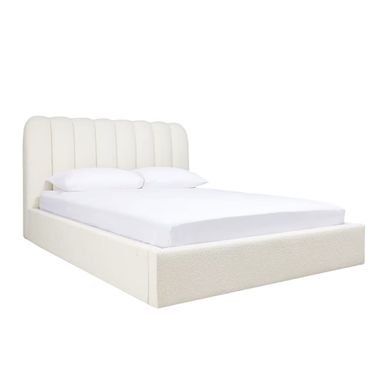 Maeve Boucle Bed Lift Frame Ivory