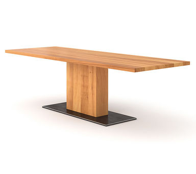 Premium Säulentisch aus Massivholz Dublin | Ricon Manufaktur