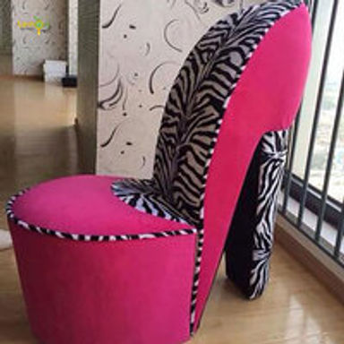 Modern Creative Design High Heel Shoe Shaped Furniture Lounge Chair