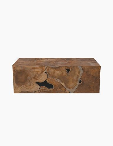 Teakwood Root Coffee Table, Natural