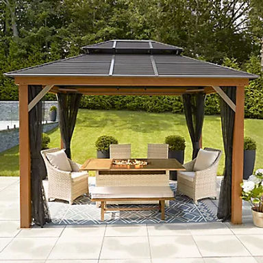 Berkley Jensen Spring Valley 6-pc. Outdoor Dining Table Set - White