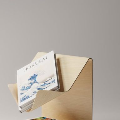 SKOLA - Magazine Rack by Fatih Demirci